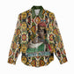 Queen Nzinga Women Casual Shirt Mbandi Traditional Regal Portrait Empowerment Quote African Female Leadership - African Pride
