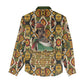 Queen Nzinga Women Casual Shirt Mbandi Traditional Regal Portrait Empowerment Quote African Female Leadership - African Pride