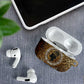 Queen Nzinga AirPods Case Cowrie Crown Silhouette Royal Power - African Pride