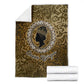 Queen Nzinga Blanket Cowrie Crown Silhouette Royal Power - African Pride