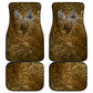 Queen Nzinga Car Mats Cowrie Crown Silhouette Royal Power - African Pride
