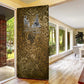 Queen Nzinga Door Cover Cowrie Crown Silhouette Royal Power - African Pride