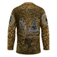Queen Nzinga Hockey Jersey Cowrie Crown Silhouette Royal Power - African Pride