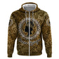 Queen Nzinga Hoodie Cowrie Crown Silhouette Royal Power - African Pride
