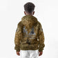 Queen Nzinga Kid Hoodie Cowrie Crown Silhouette Royal Power - African Pride
