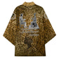 Queen Nzinga Kimono Cowrie Crown Silhouette Royal Power - African Pride