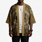 Queen Nzinga Kimono Cowrie Crown Silhouette Royal Power - African Pride