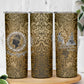 Queen Nzinga Skinny Tumbler Cowrie Crown Silhouette Royal Power - African Pride