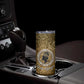 Queen Nzinga Skinny Tumbler Cowrie Crown Silhouette Royal Power - African Pride