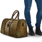 Queen Nzinga Travel Bag Cowrie Crown Silhouette Royal Power - African Pride