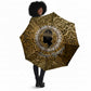 Queen Nzinga Umbrella Cowrie Crown Silhouette Royal Power - African Pride