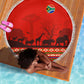 Wildlife South Africa Beach Blanket Tribal Pattern National Flag Safari Silhouettes