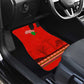 Wildlife South Africa Car Mats Tribal Pattern National Flag Safari Silhouettes
