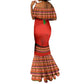 Wildlife South Africa Mermaid Dress Tribal Pattern National Flag Safari Silhouettes