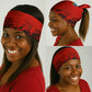 Wildlife South Africa Neck Gaiter Tribal Pattern National Flag Safari Silhouettes TS04