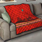 Wildlife South Africa Quilt Tribal Pattern National Flag Safari Silhouettes