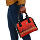 Wildlife South Africa Shoulder Handbag Tribal Pattern National Flag Safari Silhouettes