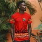 Wildlife South Africa T shirt Tribal Pattern National Flag Safari Silhouettes
