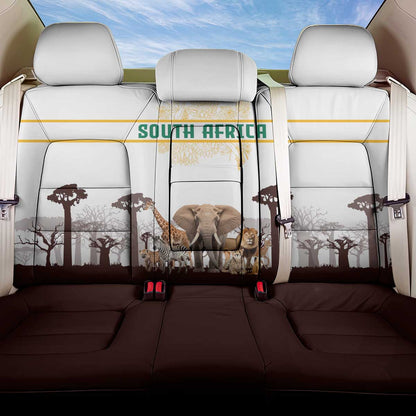 South Africa Wildlife Pride Back Car Seat Cover Big Five Animals