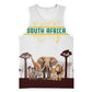 South Africa Wildlife Pride Basketball Jersey Big Five Animals TS04