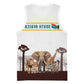 South Africa Wildlife Pride Basketball Jersey Big Five Animals - African Pride