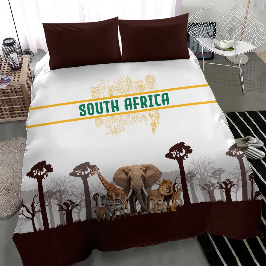 South Africa Wildlife Pride Bedding Set Big Five Animals