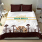 South Africa Wildlife Pride Bedding Set Big Five Animals