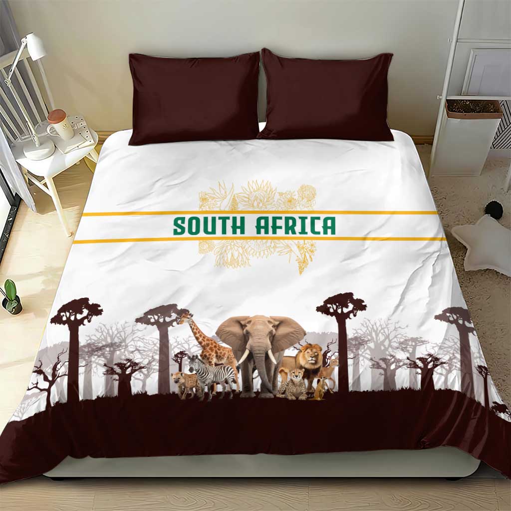 South Africa Wildlife Pride Bedding Set Big Five Animals