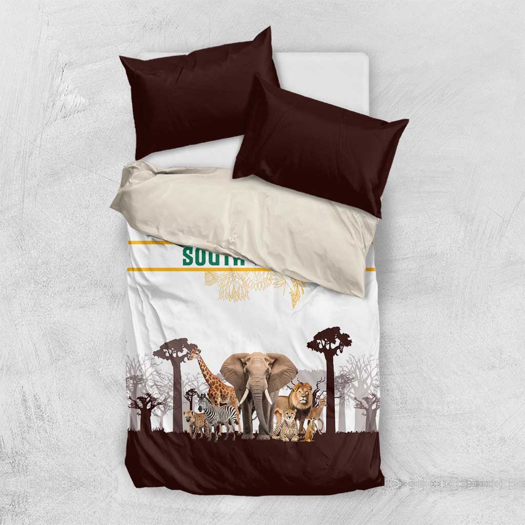 South Africa Wildlife Pride Bedding Set Big Five Animals