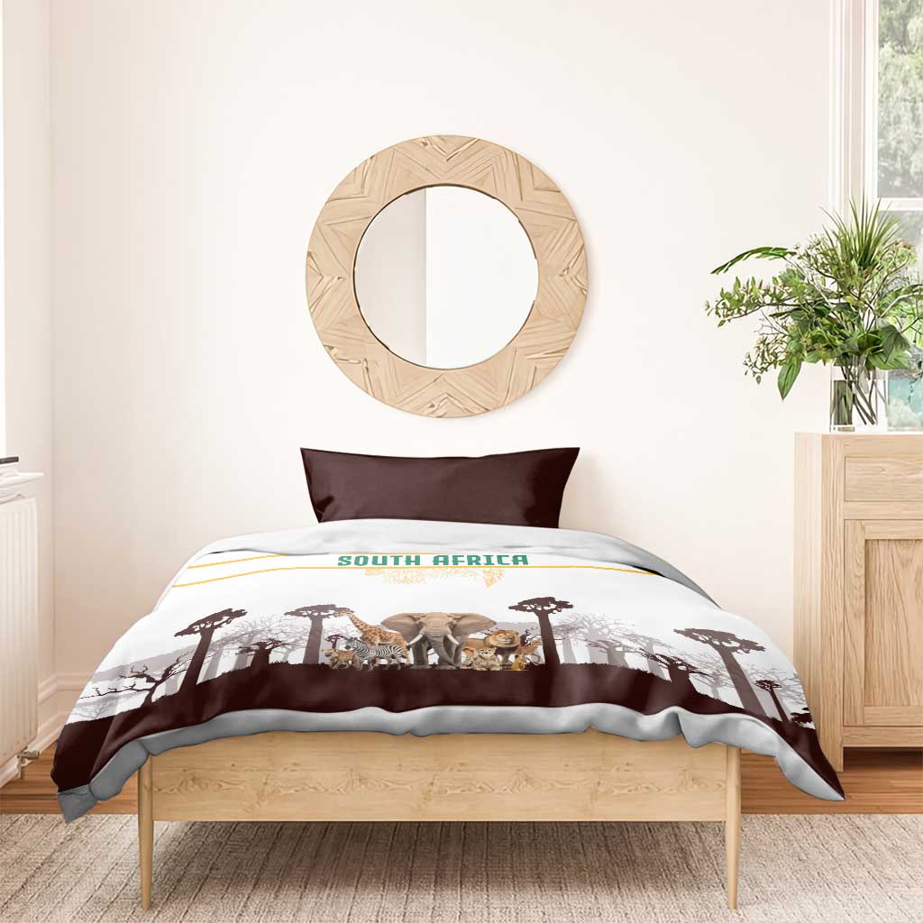 South Africa Wildlife Pride Bedding Set Big Five Animals