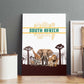 South Africa Wildlife Pride Canvas Wall Art Big Five Animals