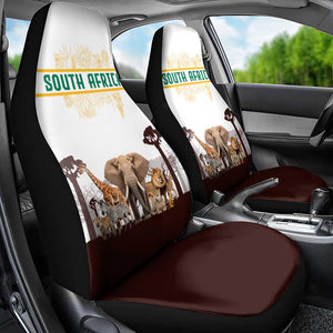 South Africa Wildlife Pride Car Seat Cover Big Five Animals