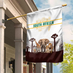 South Africa Wildlife Pride Garden Flag Big Five Animals