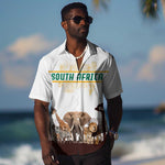 South Africa Wildlife Pride Hawaiian Shirt Big Five Animals