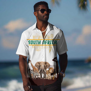 South Africa Wildlife Pride Hawaiian Shirt Big Five Animals