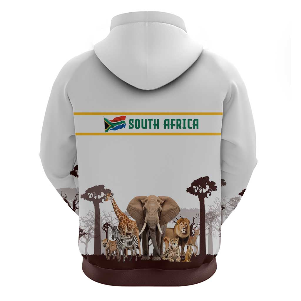 South Africa Wildlife Pride Hoodie Big Five Animals