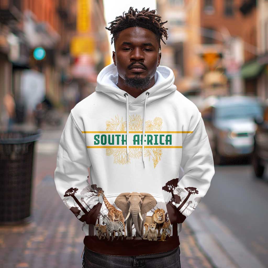 South Africa Wildlife Pride Hoodie Big Five Animals
