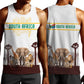 South Africa Wildlife Pride Men Tank Top Big Five Animals