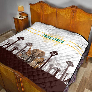 South Africa Wildlife Pride Quilt Big Five Animals