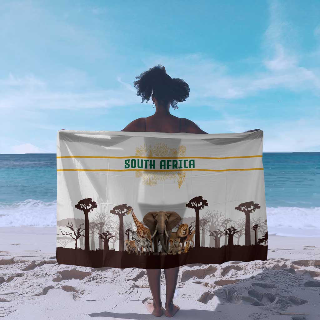 South Africa Wildlife Pride Sarong Big Five Animals