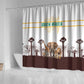South Africa Wildlife Pride Shower Curtain Big Five Animals