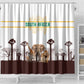 South Africa Wildlife Pride Shower Curtain Big Five Animals