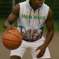 South Africa Wildlife Pride Sleeveless Zip Hoodie Big Five Animals - African Pride