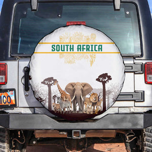 South Africa Wildlife Pride Spare Tire Cover Big Five Animals