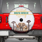 South Africa Wildlife Pride Spare Tire Cover Big Five Animals