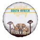 South Africa Wildlife Pride Spare Tire Cover Big Five Animals