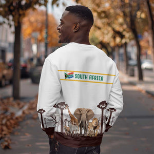 South Africa Wildlife Pride Sweatshirt Big Five Animals