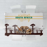South Africa Wildlife Pride Tablecloth Big Five Animals