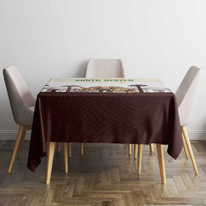 South Africa Wildlife Pride Tablecloth Big Five Animals