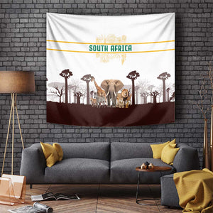 South Africa Wildlife Pride Tapestry Big Five Animals